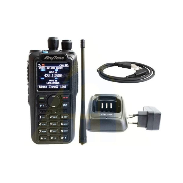 ANYTONE AT-D878UV II PLUS 2GB V2024 - RTX VHF/UHF BT/VFO/GPS 500.000 CONTACTS