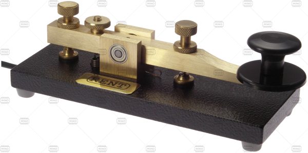 KENT HAND KEY KT-1 Tasto Telegrafico base in acciaio, ottone