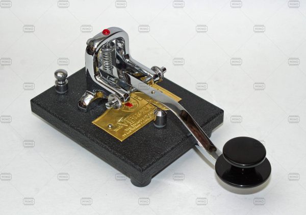 VIBROPLEX Tasto telegrafico Lineareddle Standard nero
