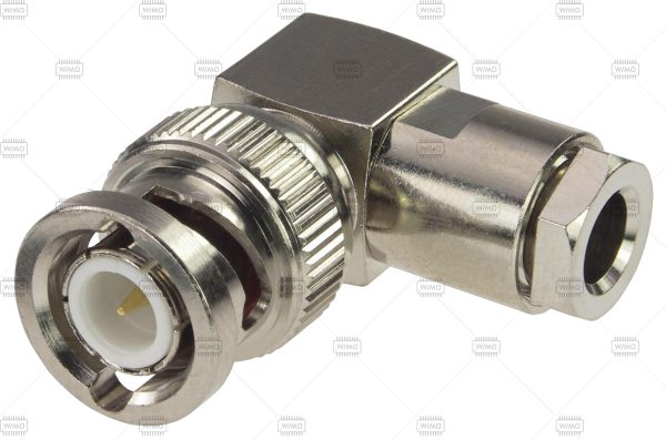 BNC ANGOLARE SPINA (5 MM CAVO)