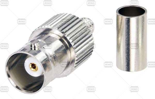 BNC  CAVO PRES CRIMP (5 MM CAVO)